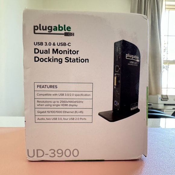 DUAL MONITOR DOCKING STATION USB 3.0 & USB-C - Picture 10 of 11